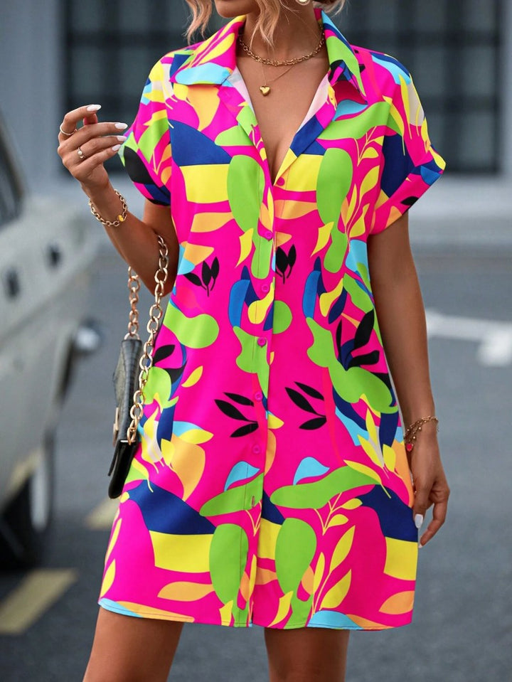 Agatha | Printed Day Dress