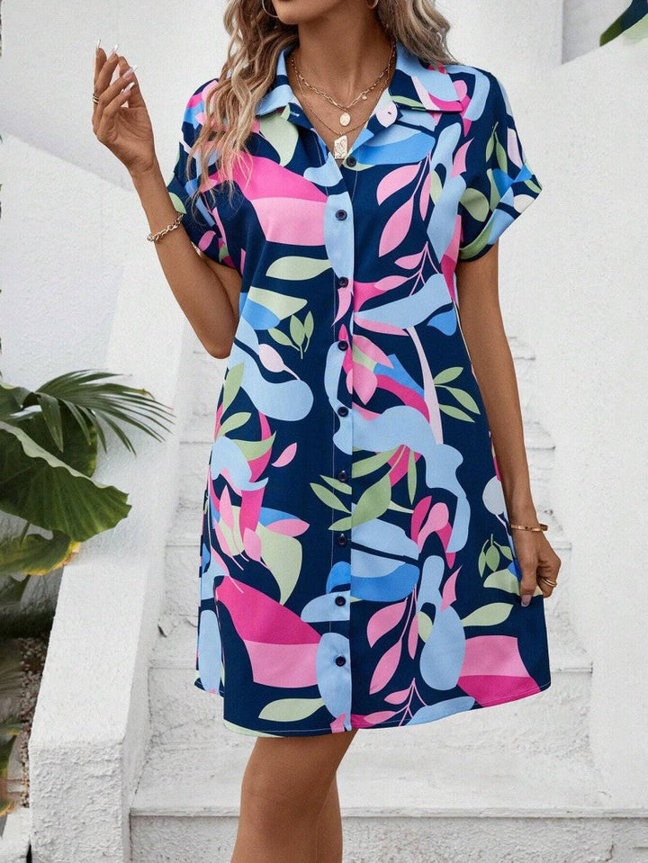 Agatha | Printed Day Dress