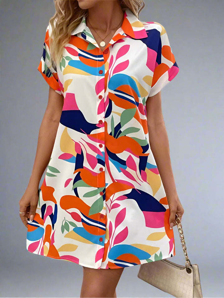 Agatha | Printed Day Dress