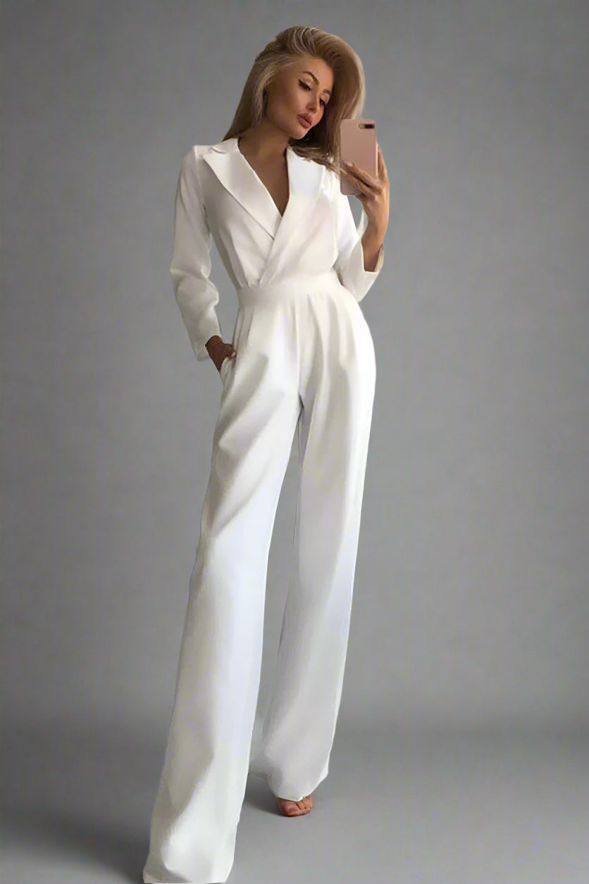 Juliette | Chic Long Sleeve Jumpsuit