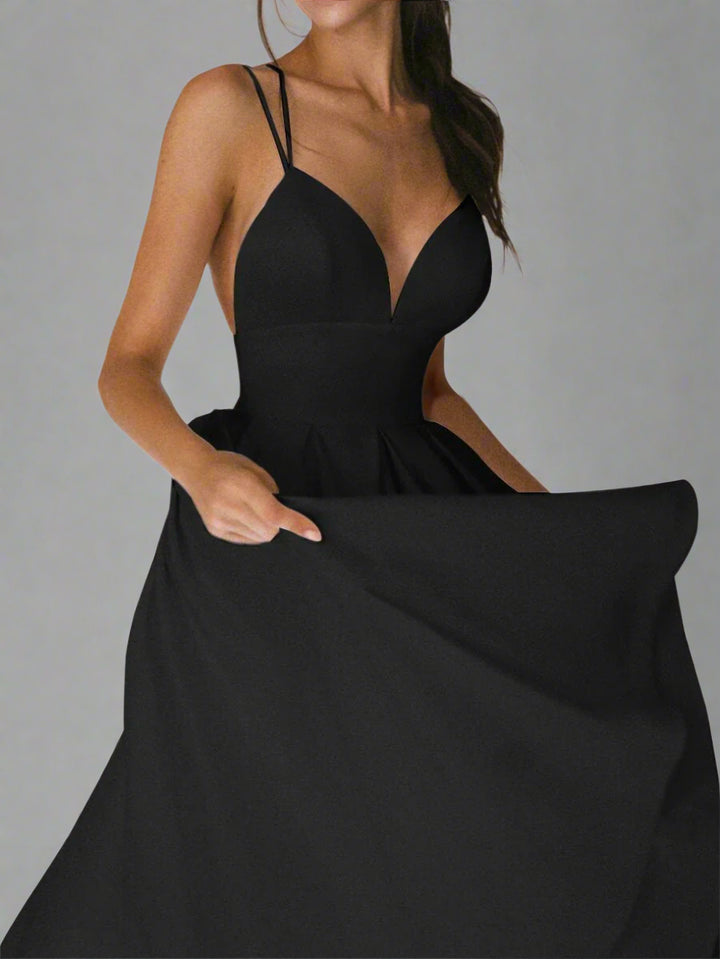 Lauren | Midnight Strapless Dress