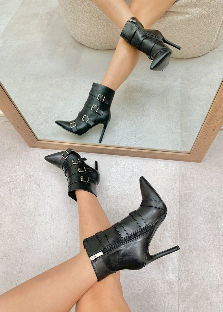 Elsie | Buckled Ankle Boots