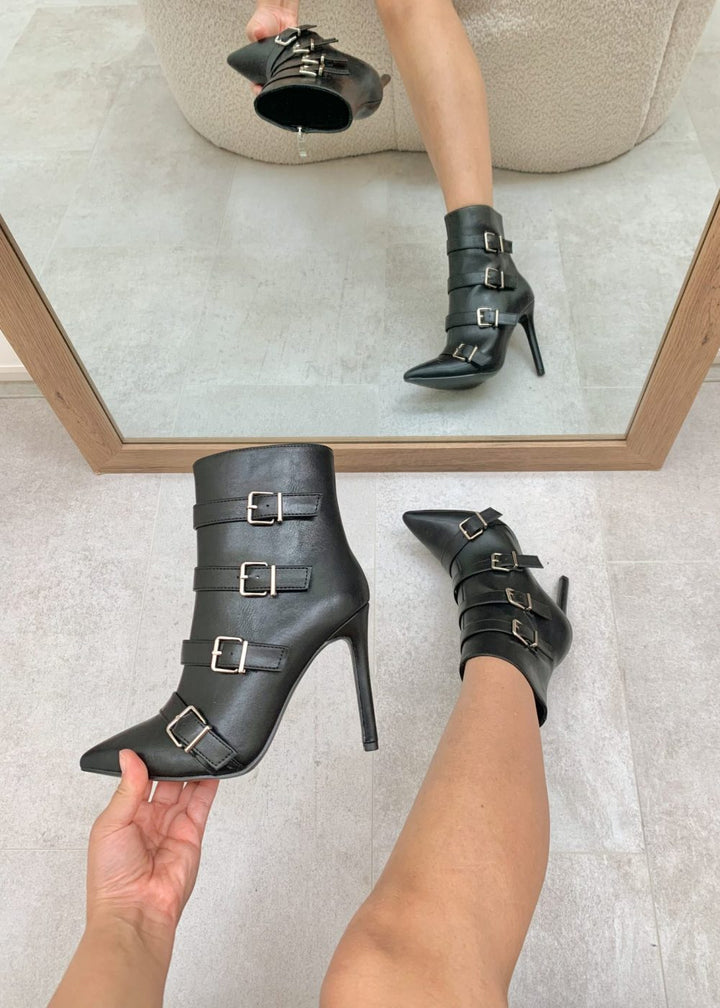 Elsie | Buckled Ankle Boots