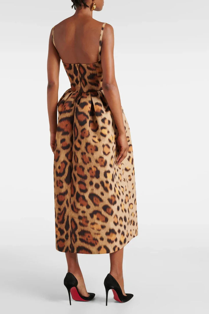 Savannah | Wild Elegance Midi Dress