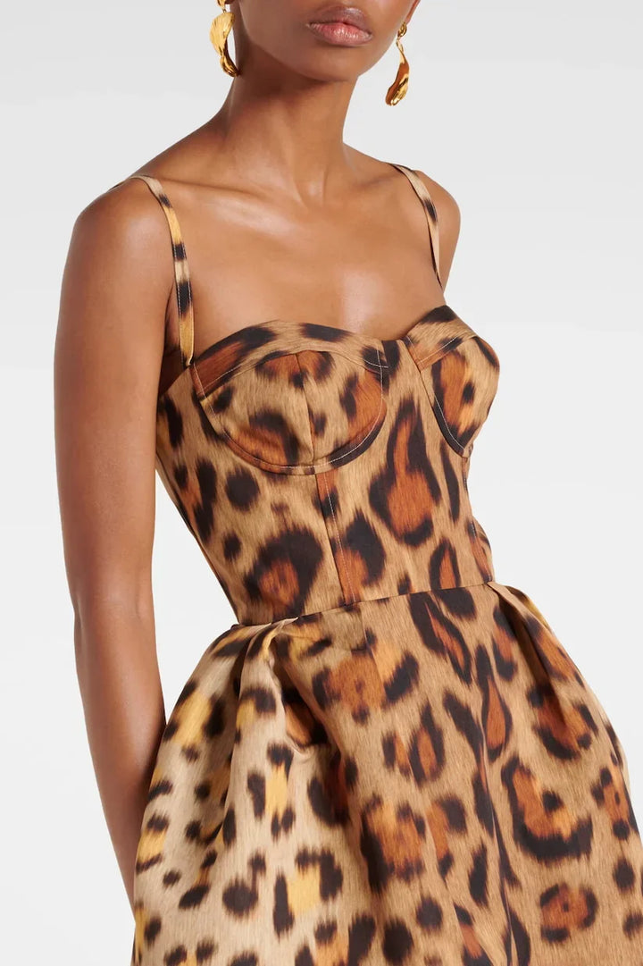 Savannah | Wild Elegance Midi Dress