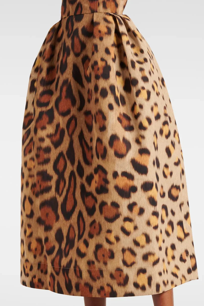 Savannah | Wild Elegance Midi Dress