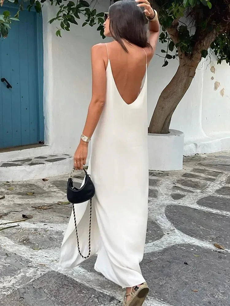 Isabelle | Split Maxi Dress