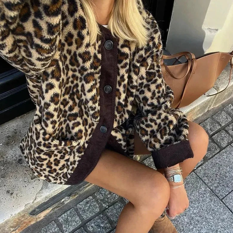 Vivianne | Luxe Leopard Cardigan