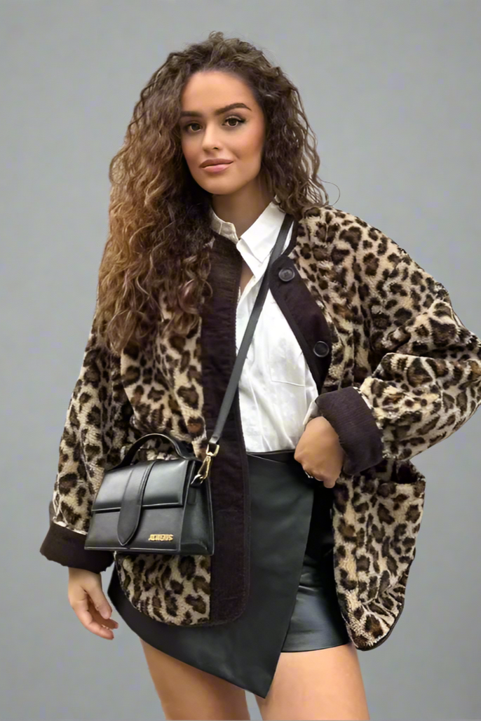 Vivianne | Luxe Leopard Cardigan