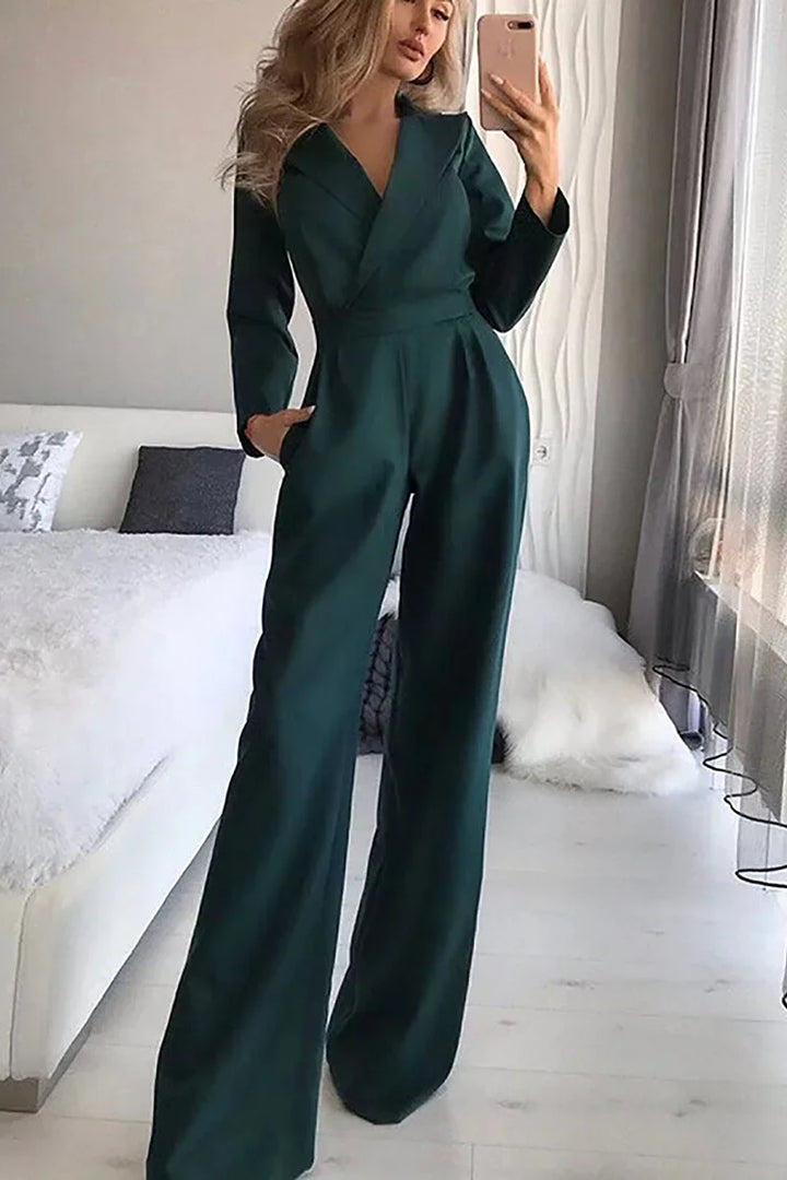 Juliette | Chic Long Sleeve Jumpsuit