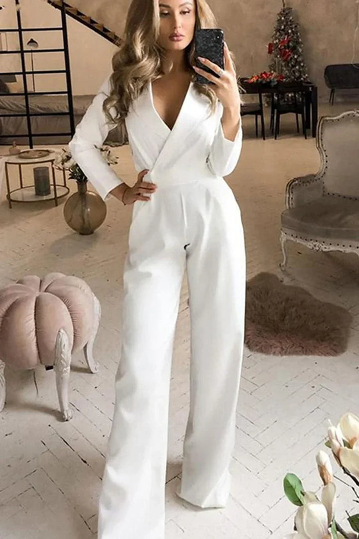 Juliette | Chic Long Sleeve Jumpsuit