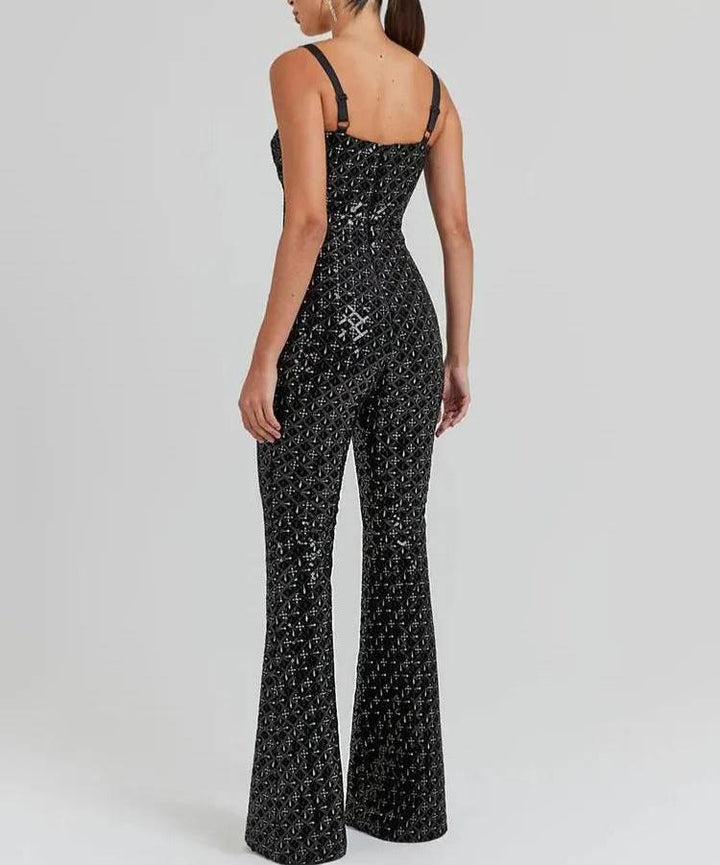 Michelle | Alluring Sequin Jumpsuit