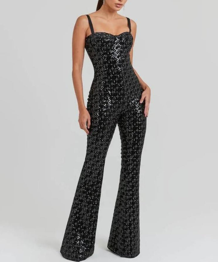 Michelle | Alluring Sequin Jumpsuit